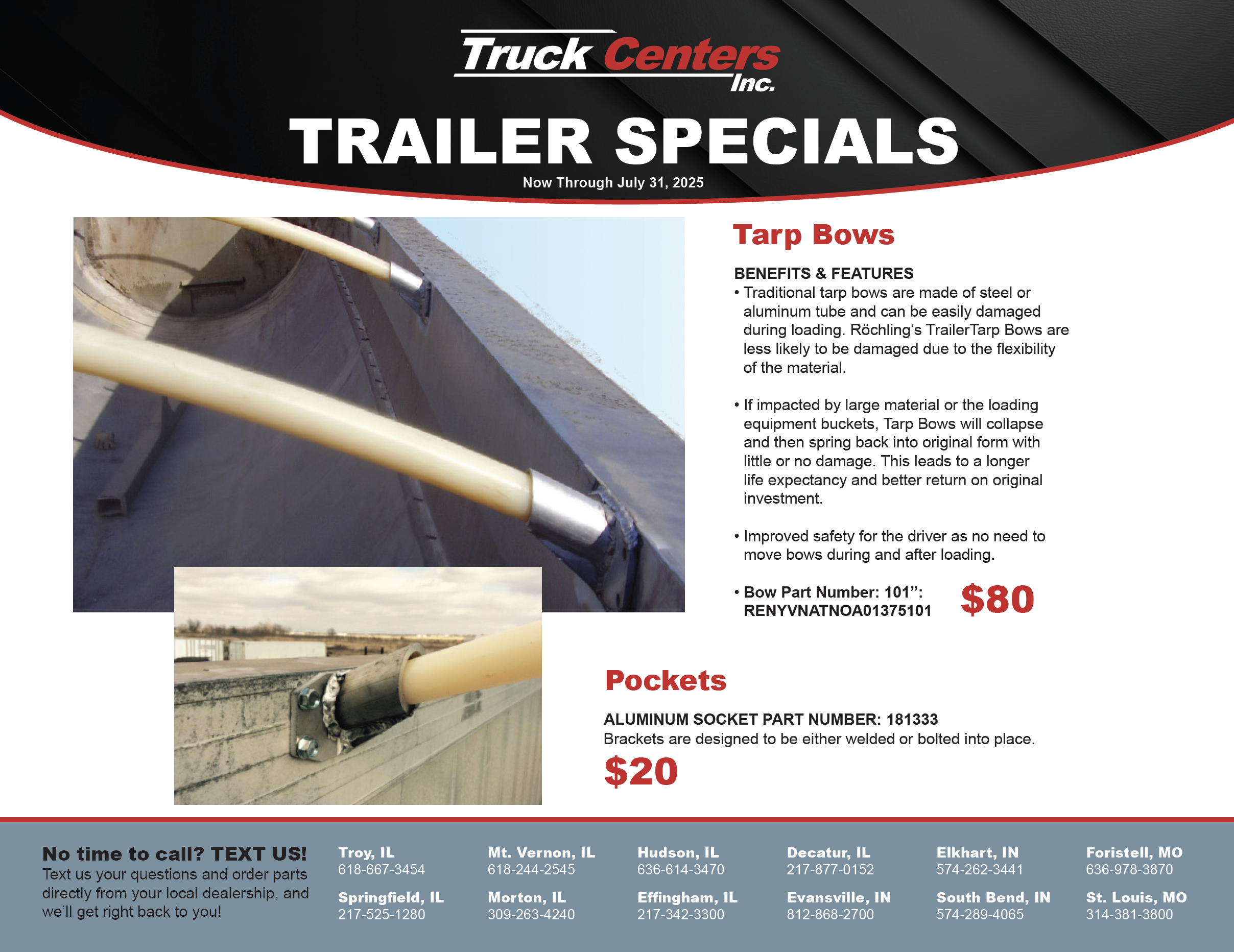 Truck Centers, Inc. Trailer Specials